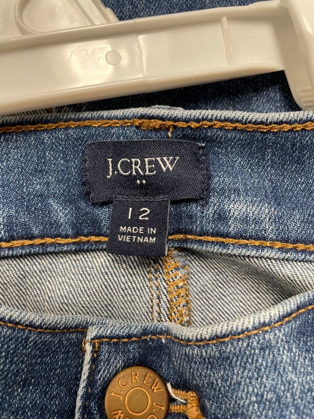 J. crew blue denim skirt size 12 - Picture 4 of 6